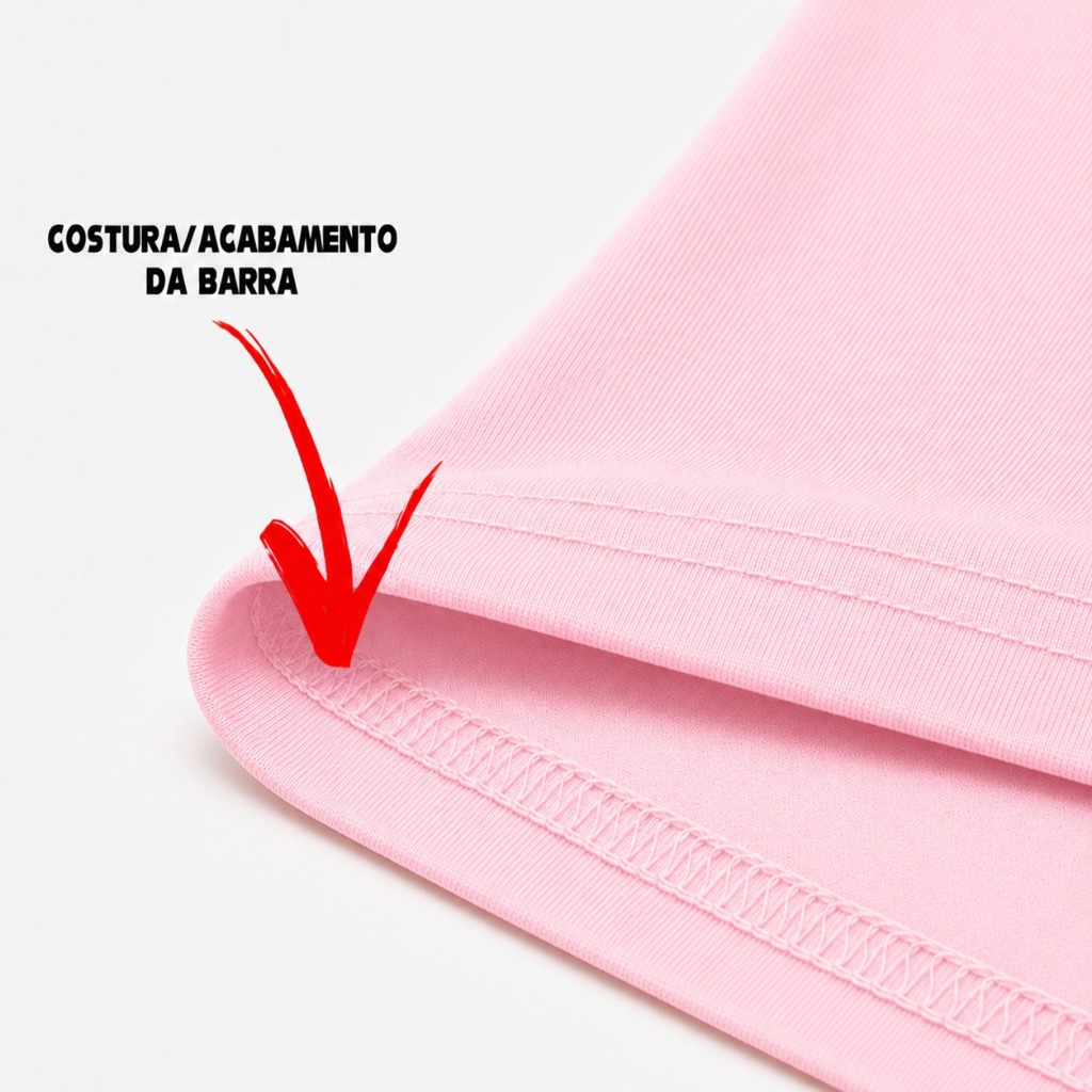 Camiseta Feminina Básica Casual Para Dia A Dia Trabalho Academia Caminhada 100% Algodão Leve Macia — imagem 2 de 2