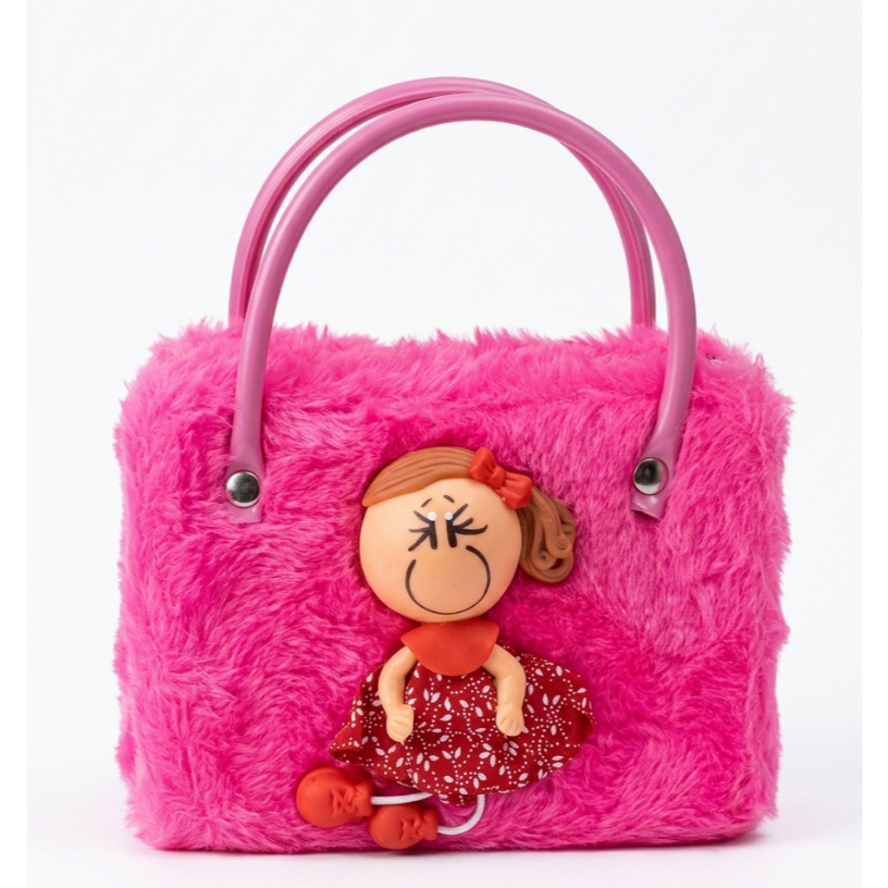 Bíblia Pelúcia Boneca com Alça - Rosa Pink - CAMPEÃO DE VENDAS - Promoção