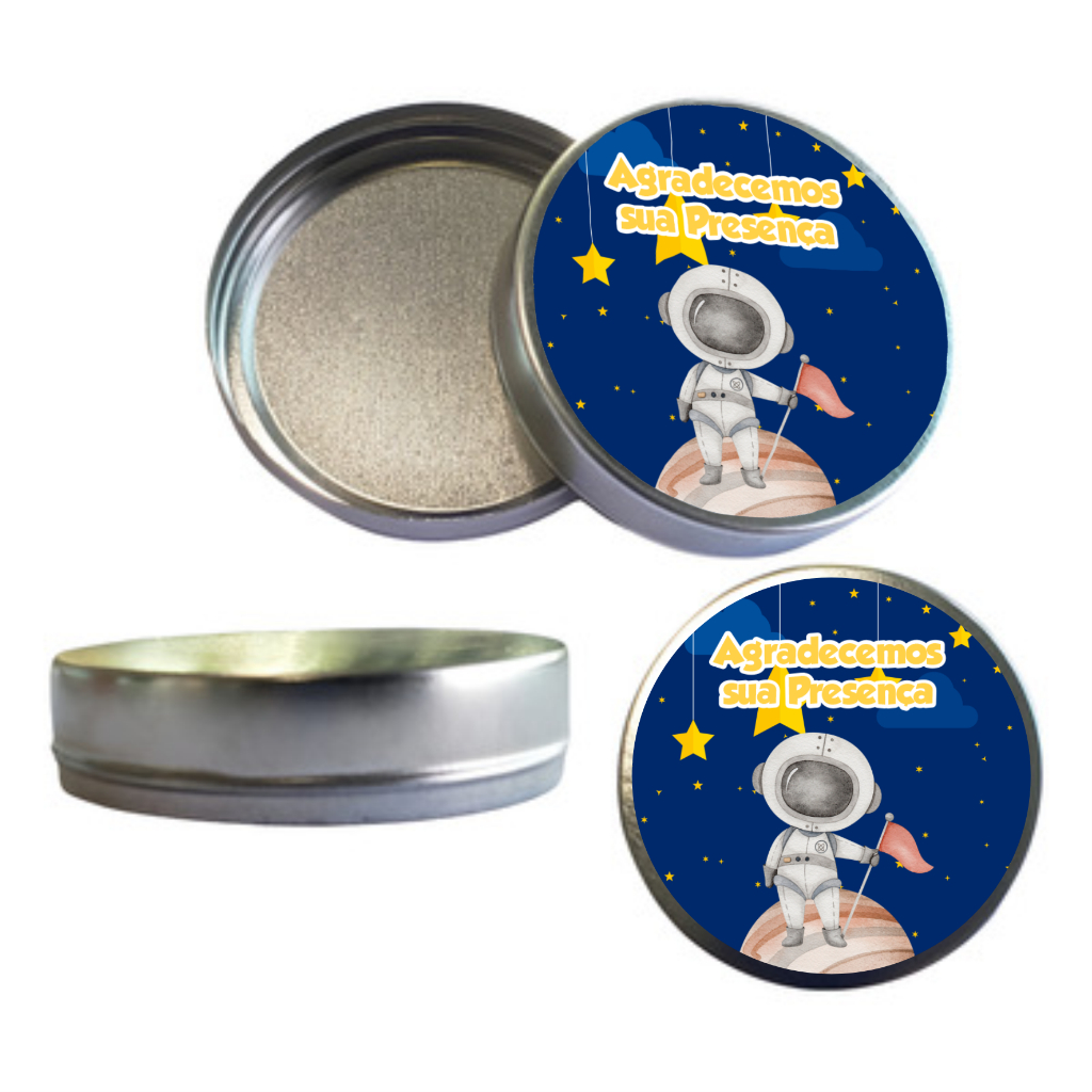 Adesivos Para Latinha Tema Astronauta Festa Aniversário Lembrancinha