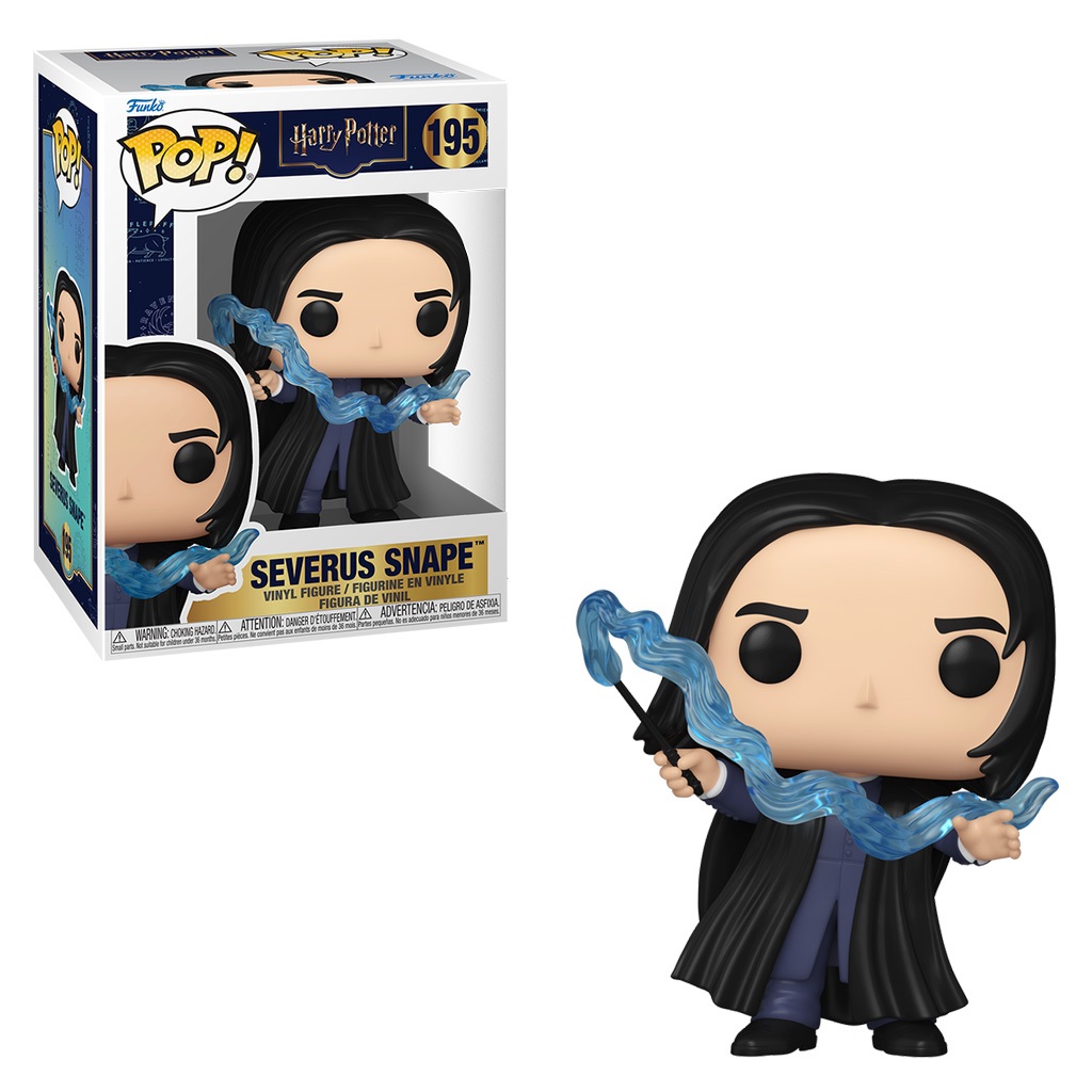 FUNKO POP HARRY POTTER 20TH ANNIVERSARY - SEVERUS SNAPE 195 NOVO ORIGINAL