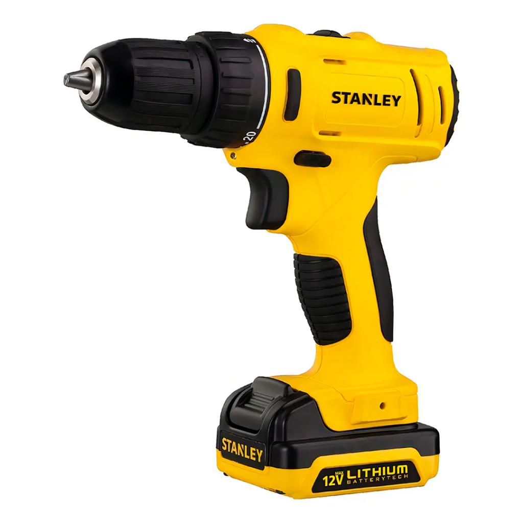 Furadeira e Parafusadeira Impacto Stanley SCD121S2K-BR 3/8”