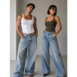 kIT Regata Feminina Gola Quadrada Viscolycra Premium Básica Casual Estilo Blogueira Moda Inclusiva Sem Rótulos P/ Todos