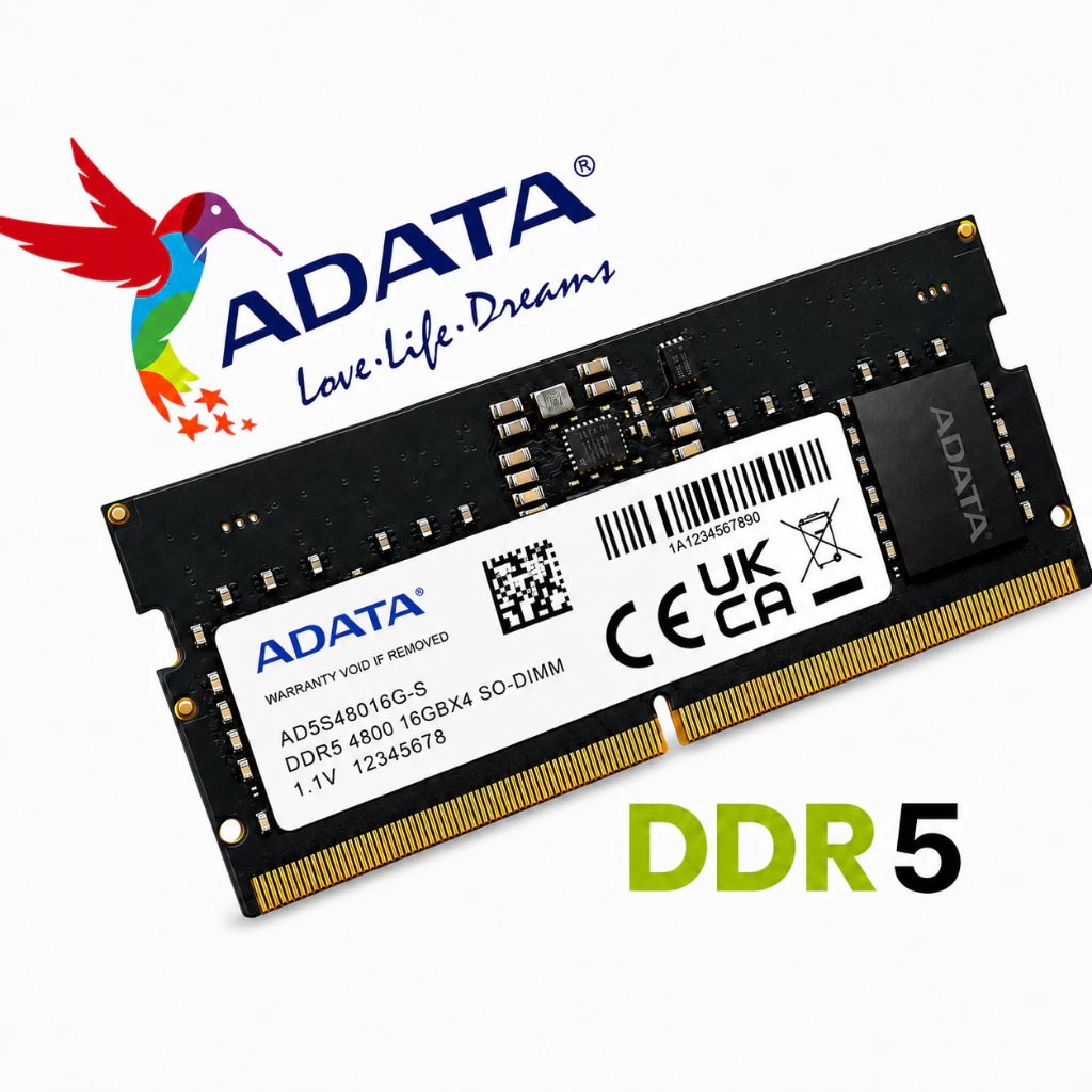 Memória RAM 16GB DDR5 /ADATA/Sk Hynix/Hana Eletronic/Crucial  DDR5 8GB 5600MHZ SODIMM para Notebook Laptop