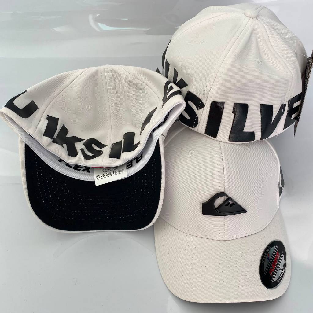 Boné Quiksilver Flex Fit-Tamanho(M) Fechado