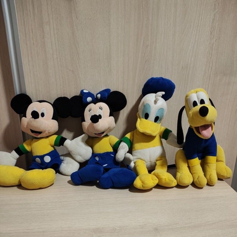 Pelúcia Turma do Mickey, Coleção Especial Seleção Brasileira Copa de 2014