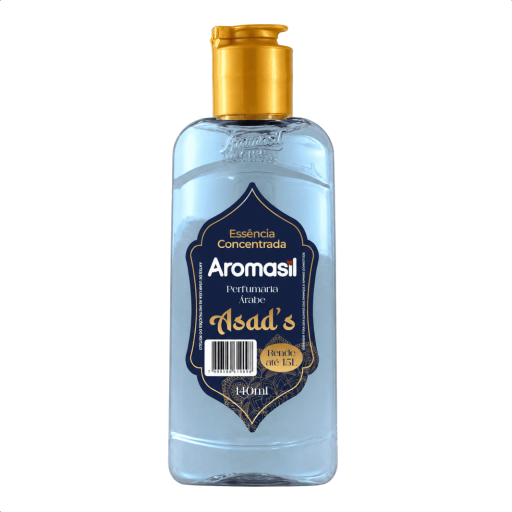 Essência Concentrada Aromasil Asad's 140ml Perfumaria Árabe para Aromatizador de Ambiente