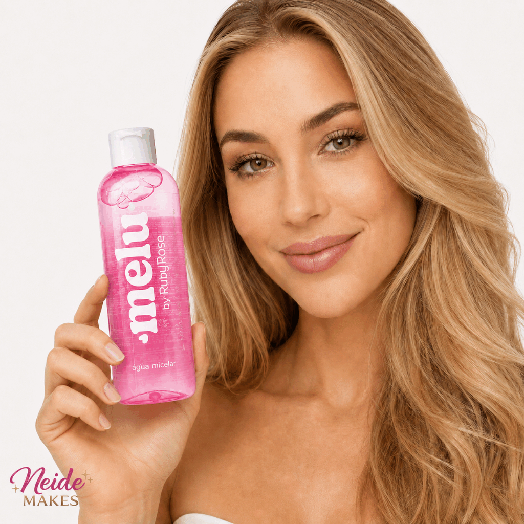 Água Micelar Ruby Rose Melu 100ml – Remove Maquiagem e Limpa Sem Ressecar — imagem 2 de 2