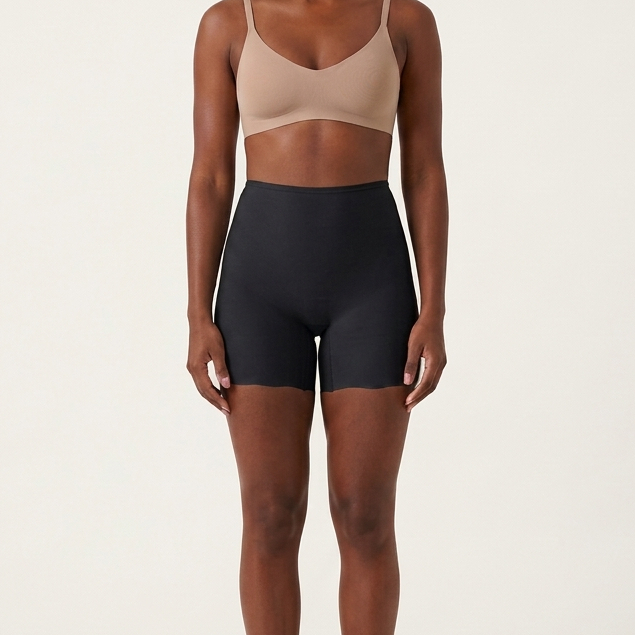 Bermuda Modeladora Virtuel Invisível Feminina DeMillus Microfibra
