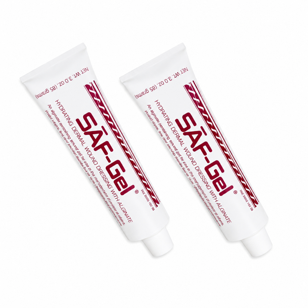 KIT 2 Pomadas Hidratante para Curativos Saf-Gel 85g