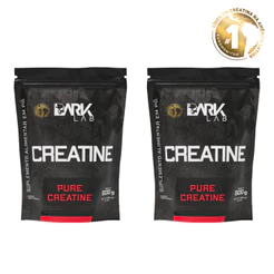 Kit 2x Creatina Monohidratada Pura Refil 500g Dark Lab - Creatina 100% Pura