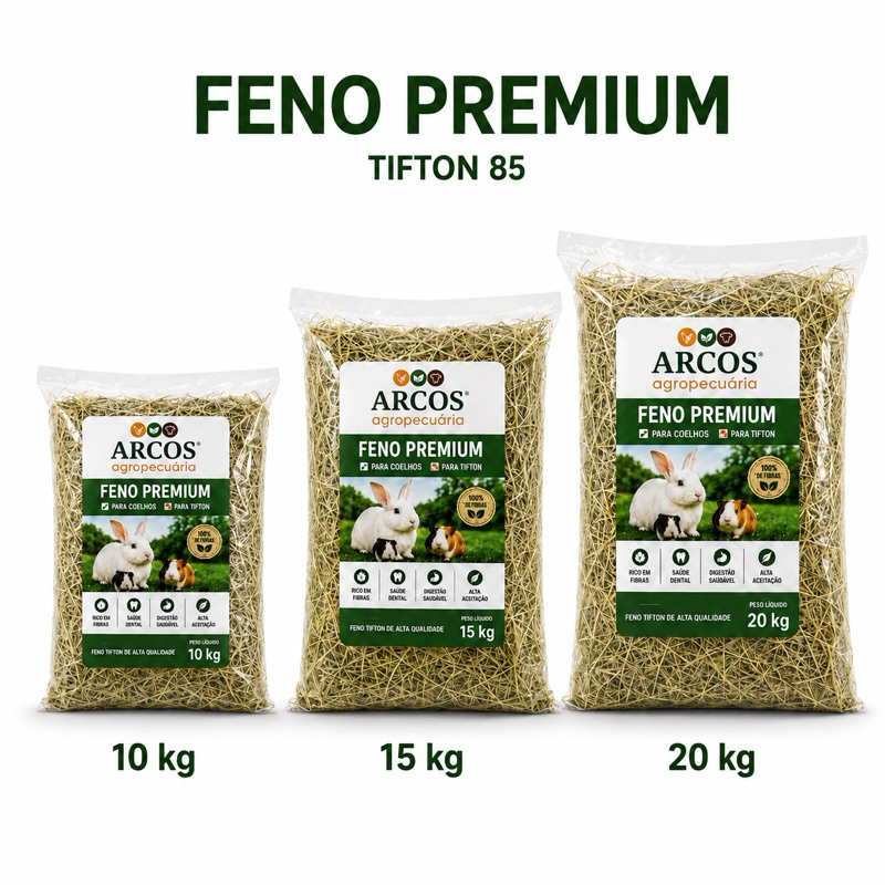 FENO TIFTON 85 TIPO A FARDO DE Até 10 kg | ALIMENTAÇÃO SAUDÁVEL PARA EQUINOS, ROEDORES, CAPRINOS E OVINOS | PROMOÇÃO