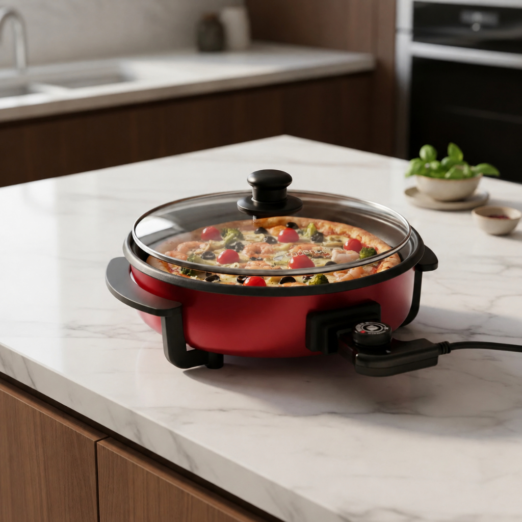 Panela Elétrica Rouge Pan610 Vermelha Cadence 127v
