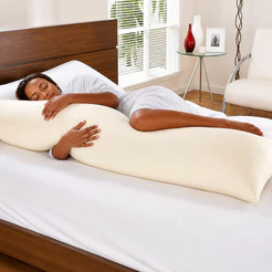 Travesseiro de Corpo Xuxão 1,36x40 Almofada Body Pillow Confortável Com Capa Protetora Lavável
