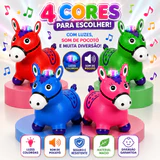 Cavalinho upa upa musical com LED