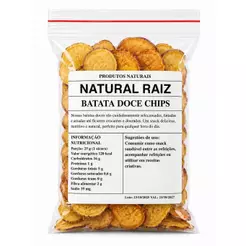Batata Doce Chips Liofilizada Snack Natural