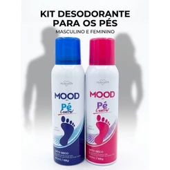 Desodorante Para os Pés Spray Jato Seco – Masculino e Feminino (300ML / 176G)