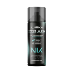 Limpa Ar Condicionado Naska Ion Air Premium 250ml Elimina Odores Tecnologia Nanoprata