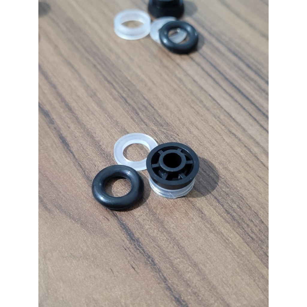 CONJUNTO VEDAÇÃO PISTÃO INJETOR MACACO HIDRAULICO / PEÇAS MACACO HIDRAULICO — imagem 2 de 2