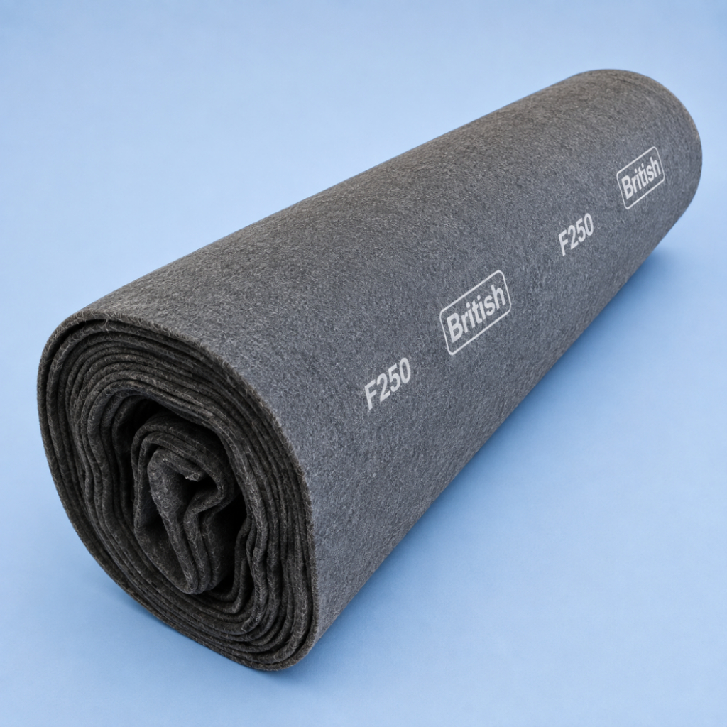 Manta Filtrante British F250 Filtro de Ar para Climatização Ventilação e Ar Condicionado 05 Metros