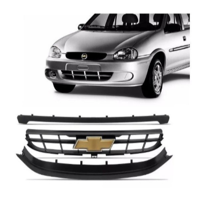 Grade Corsa 2000/2010 Com Emblema Dourado