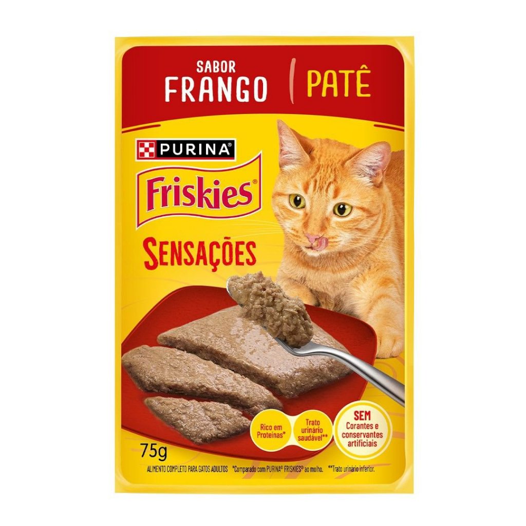 FRISKIES PATÊ FRANGO 15X75GBR