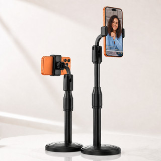Suporte De Celular Tripé Reforçado Universal Mesa Selfie Ajustável Articulado Selfie 360º (Envio Rapido)