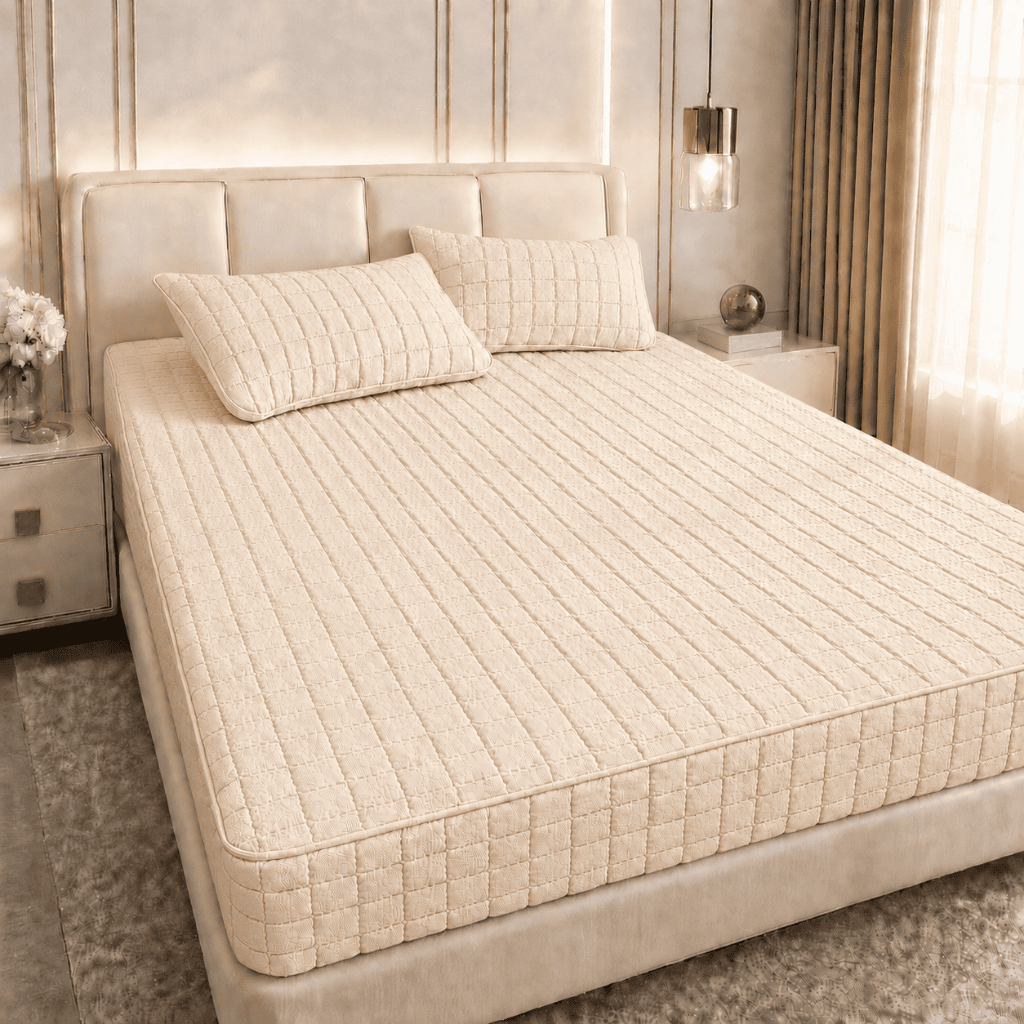 Protetor de Colchão Matelado Premium Impermeável com Elástico Ajustável