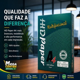 Papel Sulfite A4, Resma 500 Folhas 75g