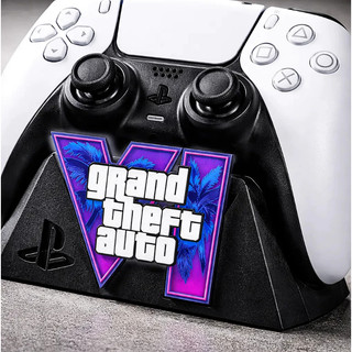 Suporte para Controle Gamer GTA VI PS5 Xbox Series S/X Decoração Organizador