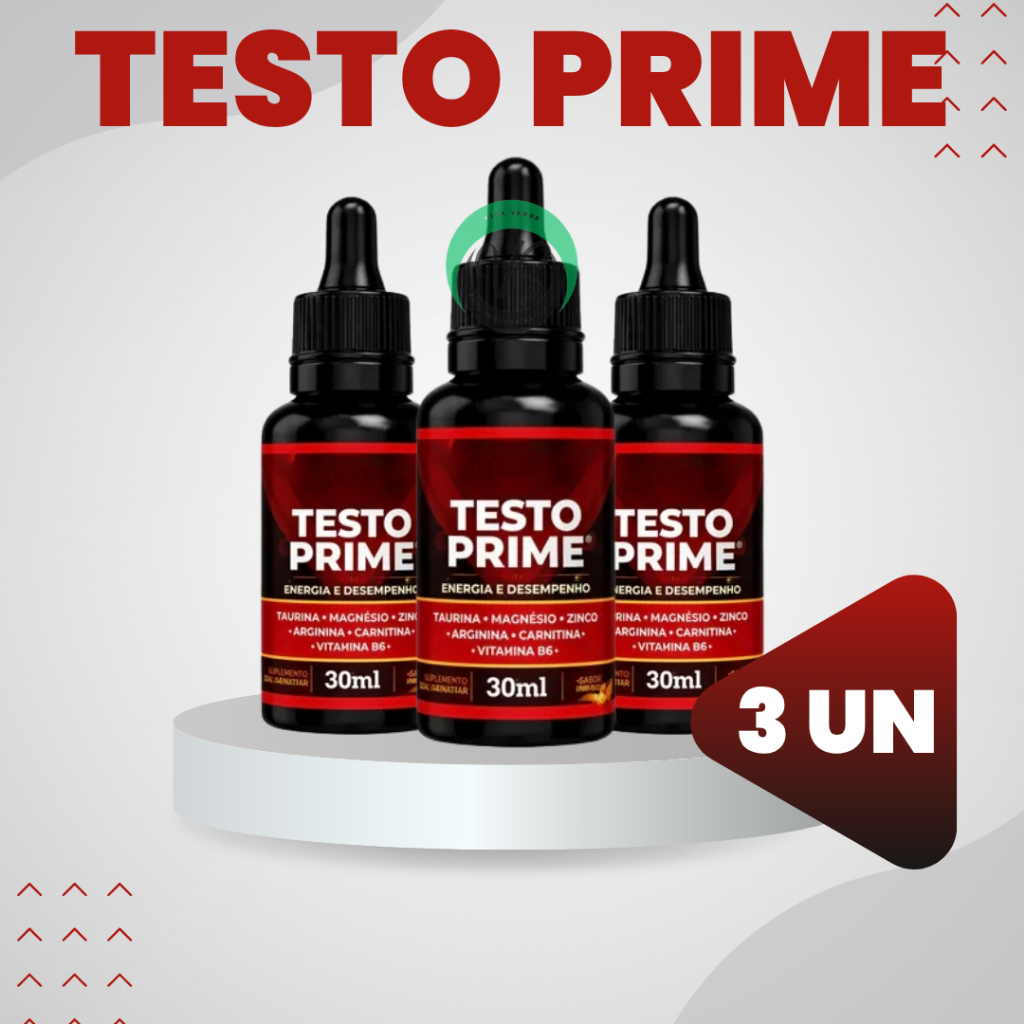 Super Promoçao Testo Prime Original 30ML