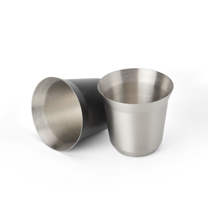 Xícara Copo Café Inox Aço 100ml Cuia
