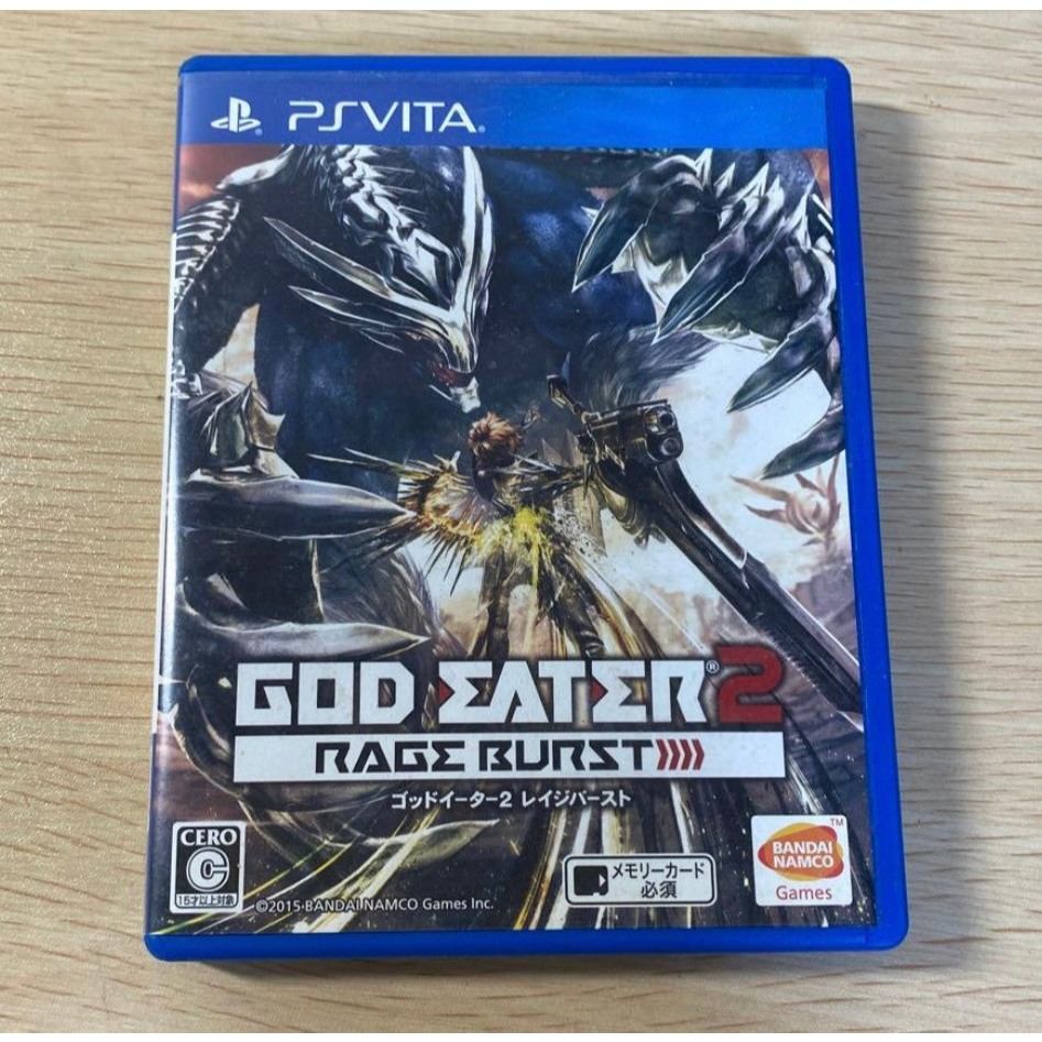 Used God Eater 2 Rage Burst PS Vita Japanese Version Authentic Japan