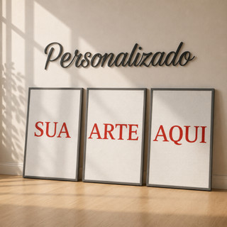 Quadros Decorativos Personalizado Sua Foto Sala Quarto Cozinha Escritorio Home Office Kit…