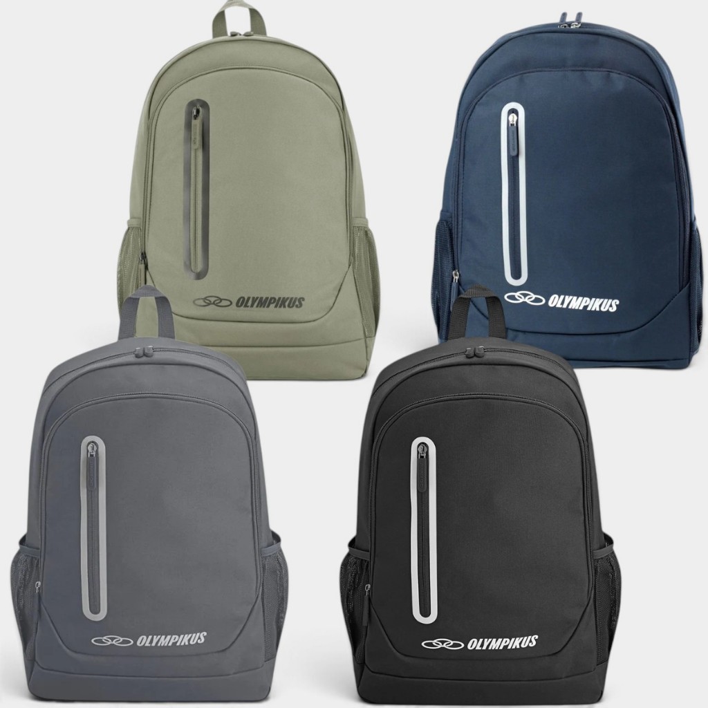 Mochila Escolar com Compartimento para Notebook Unissex Olympikus Braze Resistente