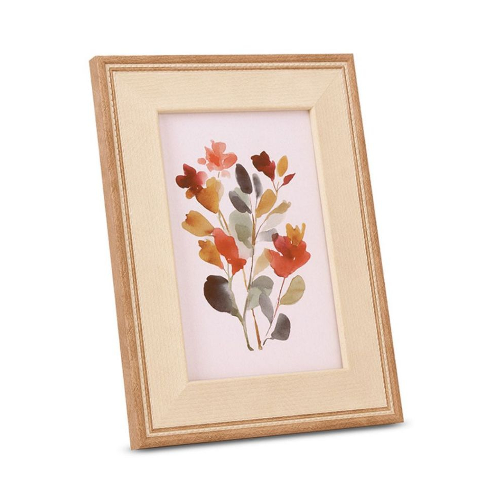 Porta Retrato de Mesa Decorativo com Vidro para Foto Dourado 10x15cm Decorar