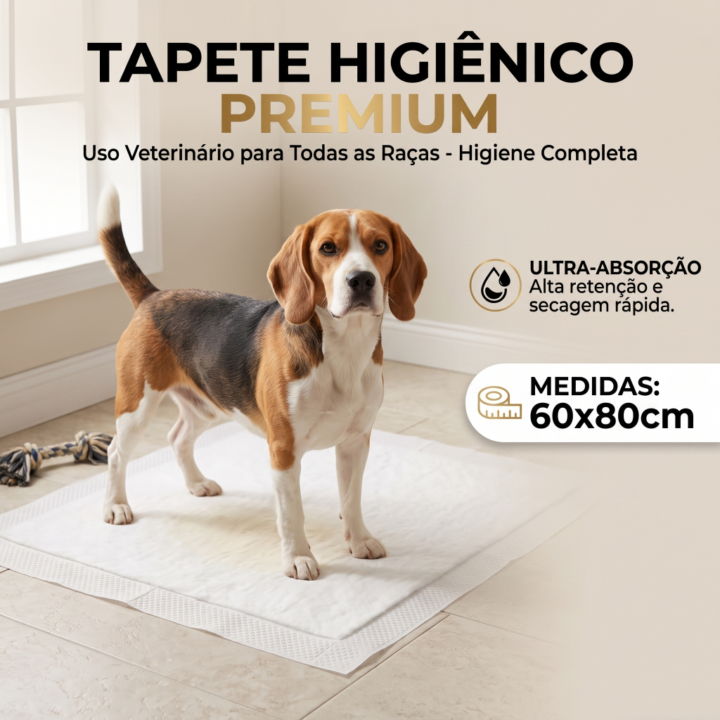 Tapete Descartável Para Pets 10 Unidades Sanitário Higiênico Outlet