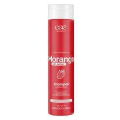 Shampoo Hidratação Morango Do Amor Ultra Hidratante Com Óleo Rosa Mosqueta Tratamento Capilar - Eae Brazil