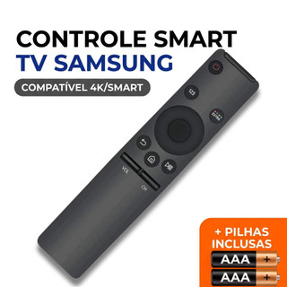 Controle Remoto para TV Samsung Smart tv 4K LED OLED LCD QLED Com Pilhas | Envio Imediato