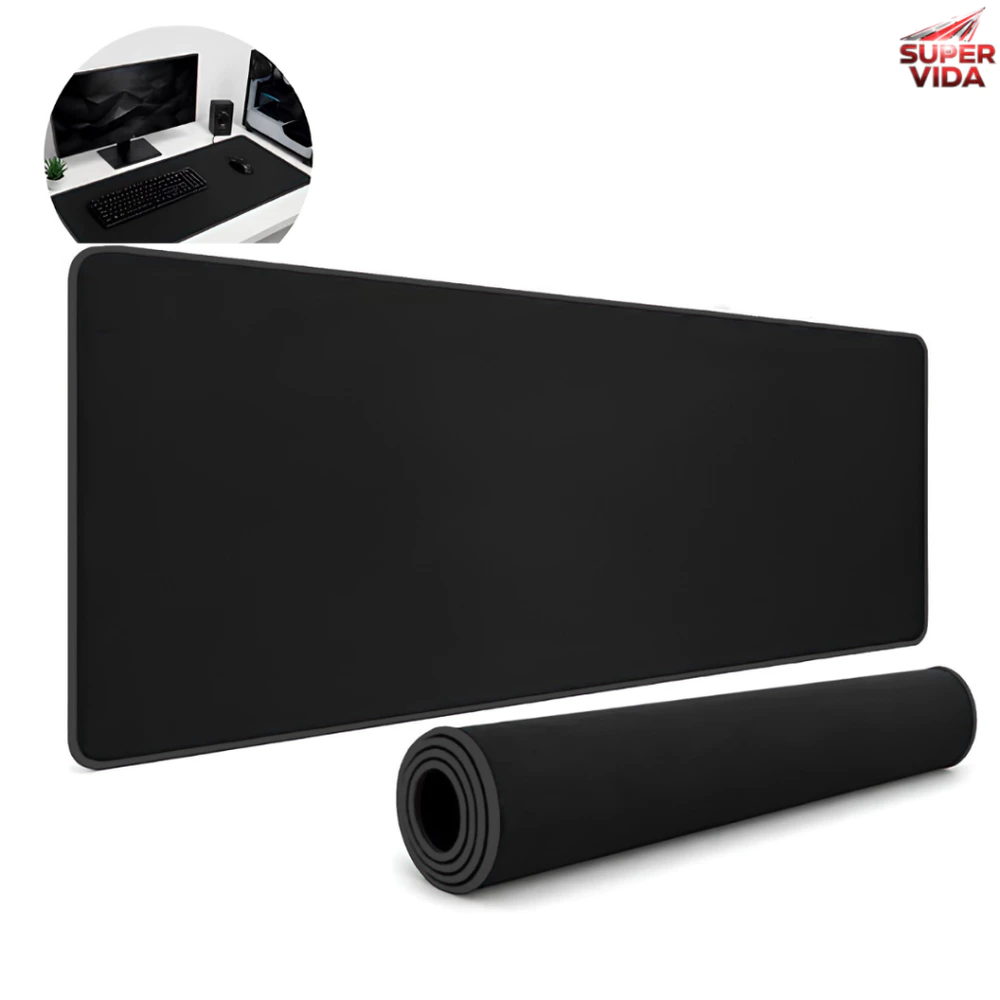 Mousepad Gamer Grande Extra Grande 32X42CM 30/40X80CM Desk Pad Borracha Antiderrapante Para Teclado e Mouse