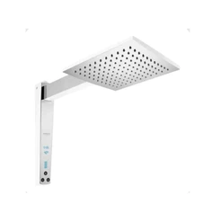 Chuveiro Lorenzetti Luxo Acqua Century Digital 6800w Branco/Cromado