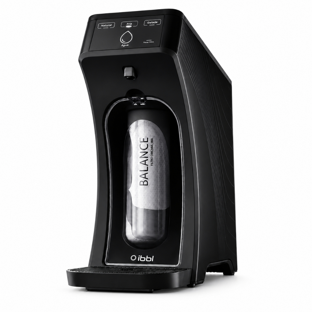 Purificador de Agua Gelada e Natural Edue Touch IBBL Filtro Eletronico Eletrico Bivolt Equilibra pH Girou Trocou Moderno