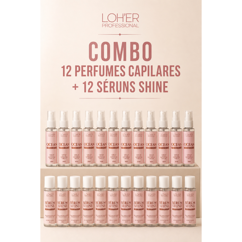 COMBO SÉRUM + PERFUME CAPILAR - LOH'ER PROFESSIONAL