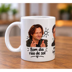 Caneca Personalizada Supernatural 325ml – Dean e Sam Winchester – Presente para Fãs ☕🖤