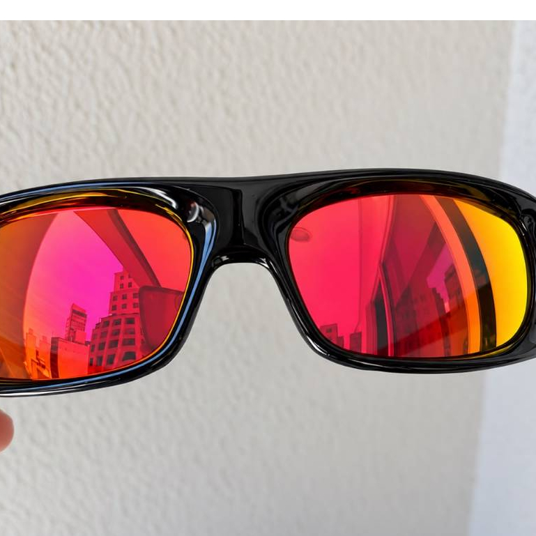 Óculos de Sol Esportivo com Lentes Espelhadas – Proteção UV400 — imagem 2 de 2
