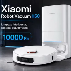 Xiaomi Robot Vacuum H50 220V Robô Aspirador 10000Pa Passa Pano Base Autolimpeza Wi-Fi