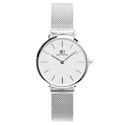 Relógio Feminino Prata Saint Germain Harlem Silver 32mm