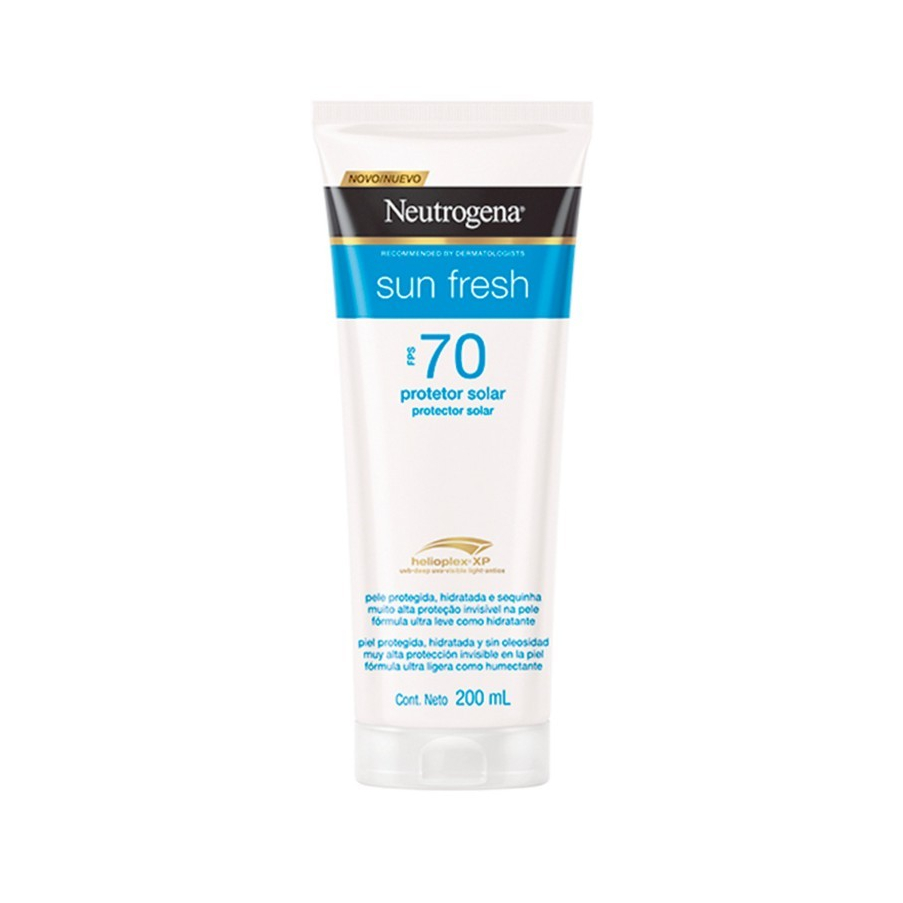 Protetor Solar Corporal NEUTROGENA SUN FRESH® FPS 70, 200mL