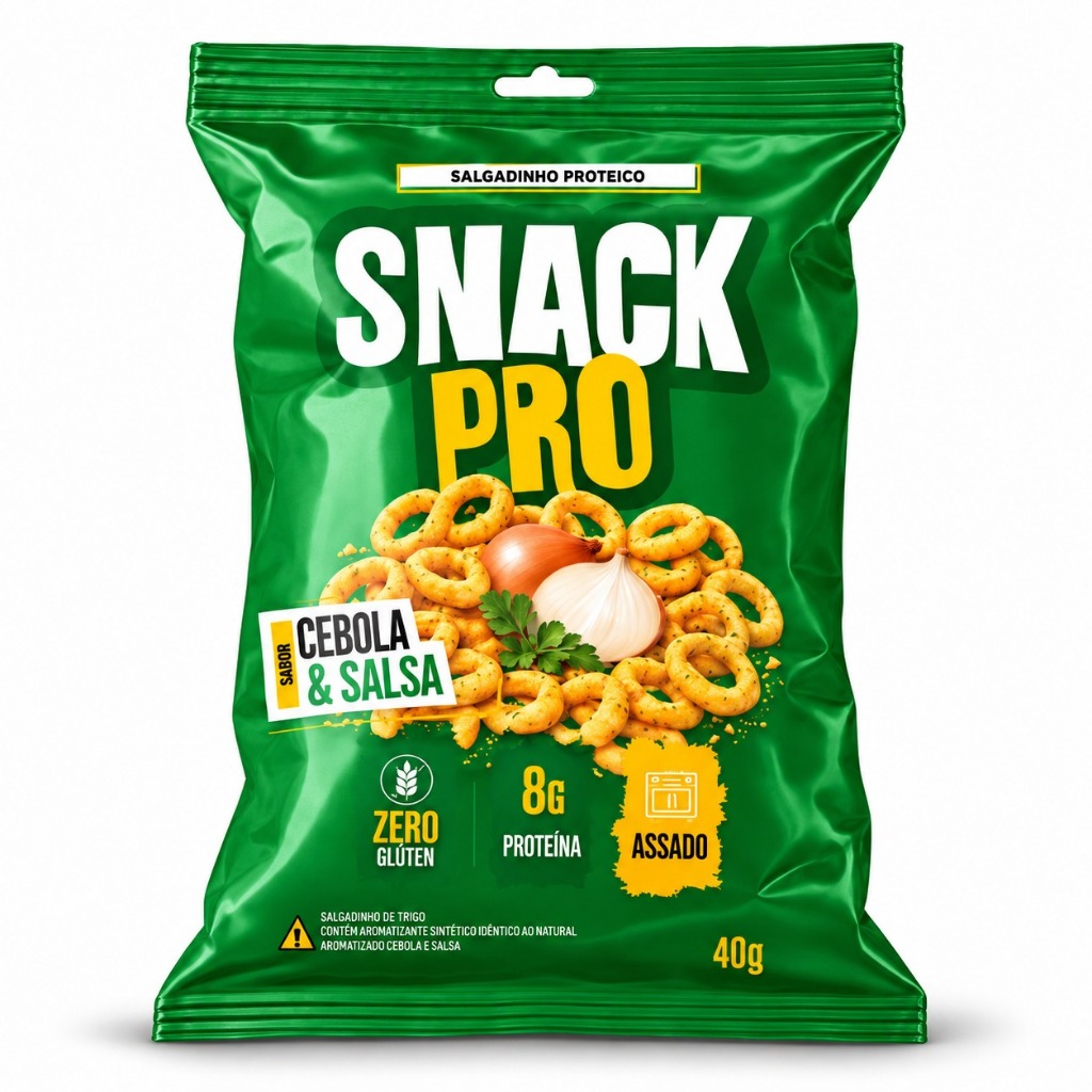 Salgadinho Proteico 40g Snack Pro