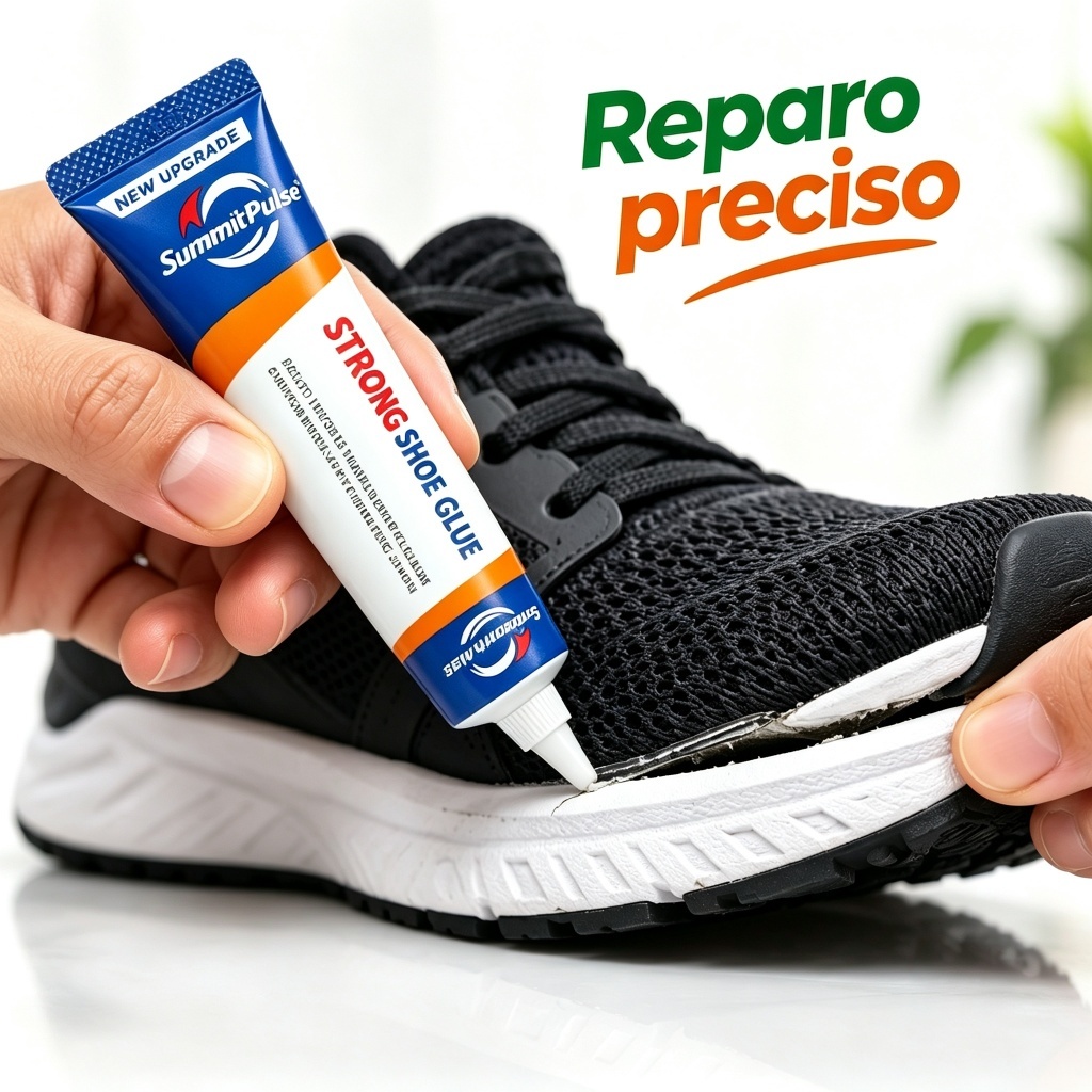 Cola para Sapatos Flexível Não Endurece, Bico Fino Reparo Preciso, À Prova D'Água para Tênis Couro Borracha