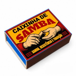 KIT 10 Caixinhas de Samba - Ganzá / Chocalho - Percussão Colecionável